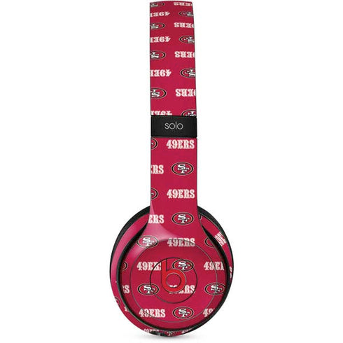 NFL San Francisco 49ers Blitz Series Beats Solo 3 Wireless Skin